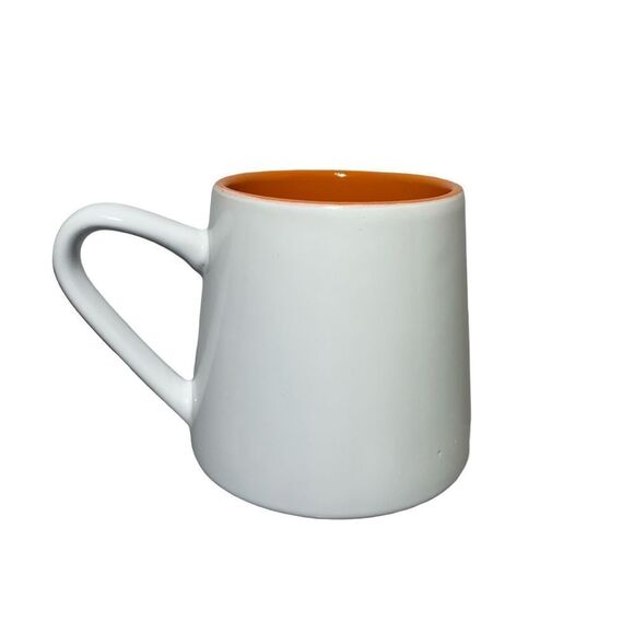 Red and White Ceramic Mug with Motivational Message - Picture 2 of 3